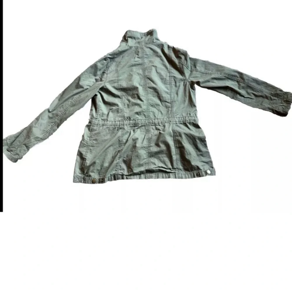Ashley by 26 International Youth Green Utility Jacket Military Anorak Size Large